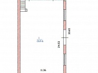 План здания автогаража 326,6 кв.м